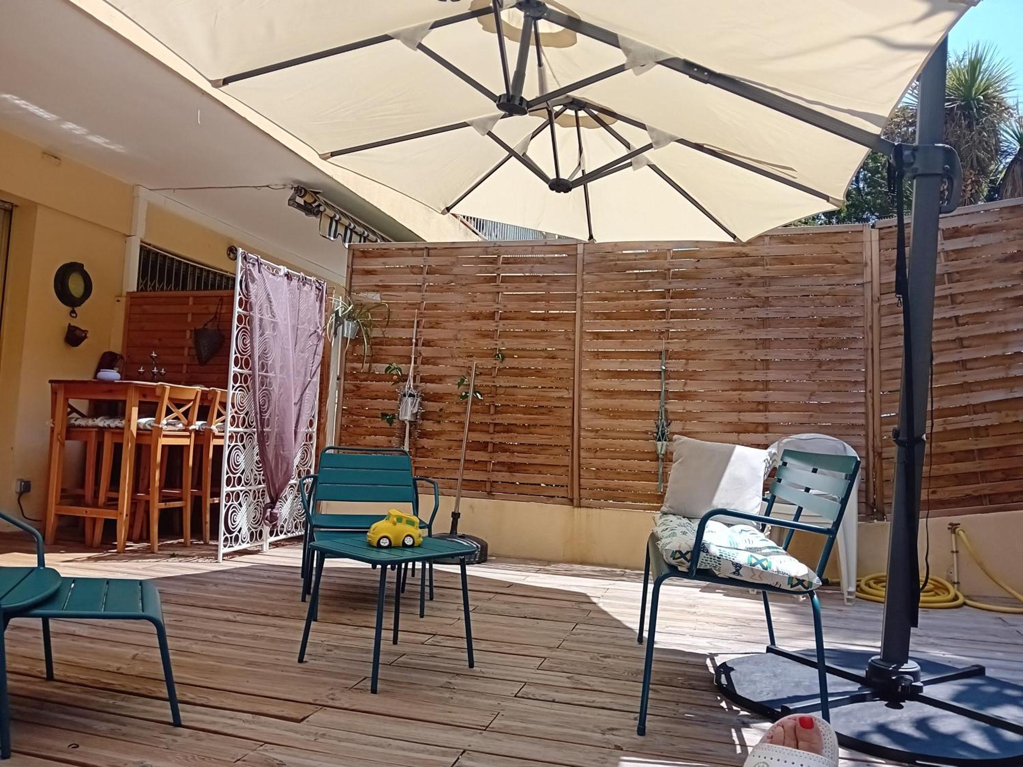 Nice- Gairaut - Jardin Prive- Grand F1 Lumineux-Piscine Collective Ngoại thất bức ảnh